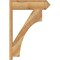 Ekena Millwork Westlake Arts & Crafts Rough Sawn Outlooker, Western Red Cedar, 8"W x 28"D x 40"H OUT08X28X40WTL03RWR - alternate 3